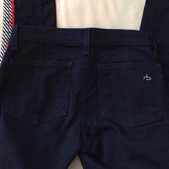 Rag&Bone Raja Black Red White Boho Celebrity Blogger Embroidered Jeans 24 - Picture 7 of 8